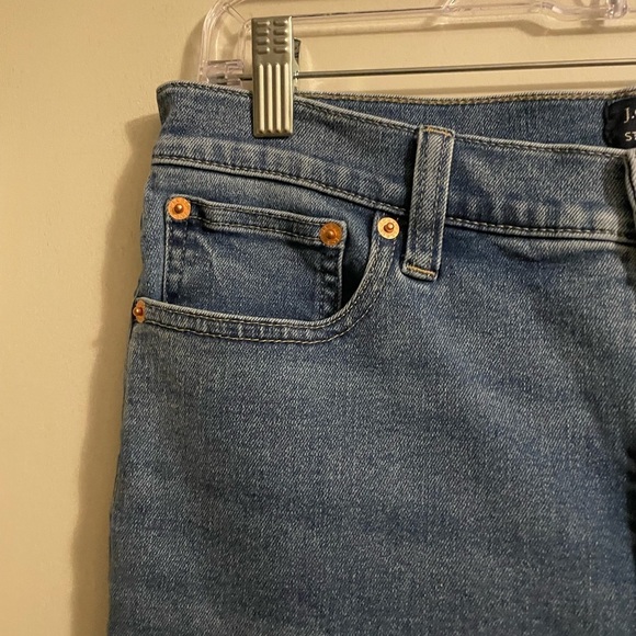 J Crew Stovepipe Jean Blue Size 29 - Picture 6 of 14